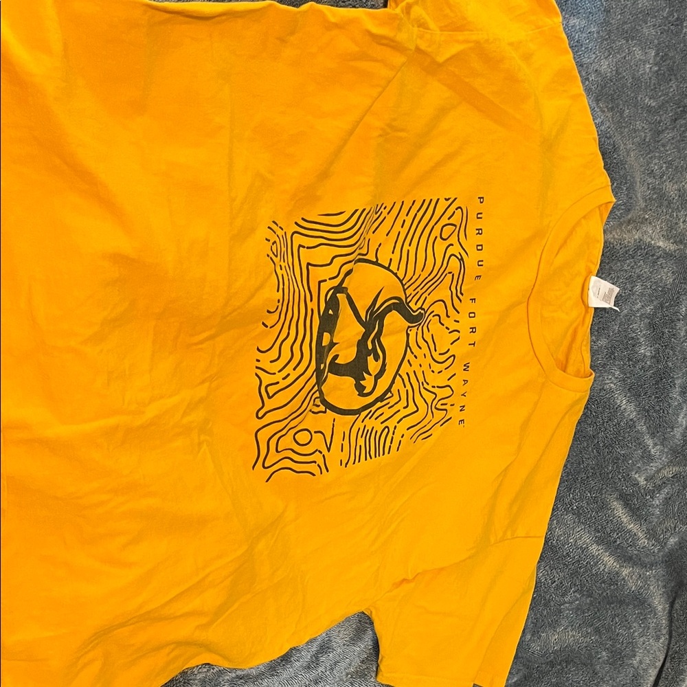 Hanes Authentic Yellow T-Shirt